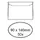 Envelop Quantore voor visitekaartjes 90x140mm 95gr wit 50st.