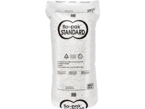 Opvulchips Flo-Pak Shape V Wit 500 Liter