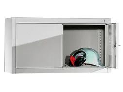 opzetkast,v. universele kast,romp RAL7035,front RAL3003