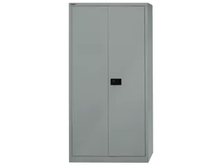 Garderobe-/-Ordnerkast Staalplaat 3 Puntsluiting Kledingstang Grijs - 4