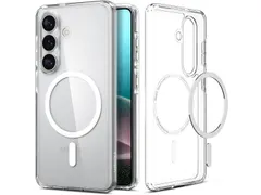 Ultra Hybrid MagFit Samsung Galaxy S26 Plus Hoesje MagSafe Clear Wit