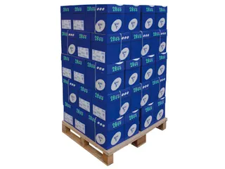 Kopieerpapier A4 80 Gram Clairalfa Pallet 240 pak - 1
