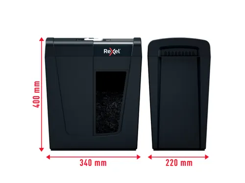 Papiervernietiger Rexel Secure X10 P-4 snippers 4x40mm