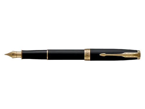 Vulpen Parker Sonnet Matte black lacquer GT Medium