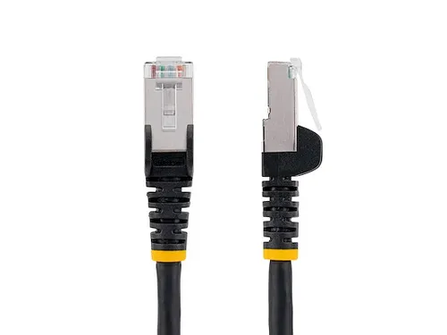CAT6a Ethenet Kabel 0.5 Meter Zwart
