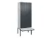 locker voor scheiding van kleding,HxBxD 2120x800x815mm,2vak