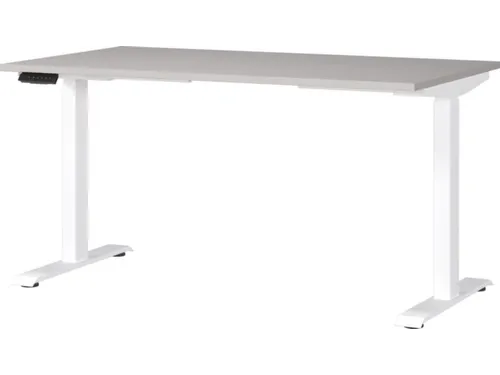 Elektrisch ihv bureau,HxBxD 720-1200x1400x800mm,blad decor kasjmier