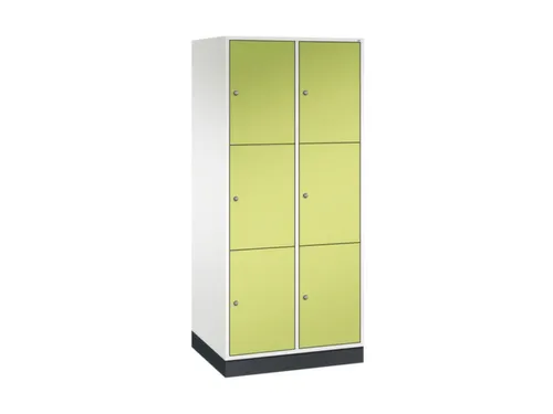 grootvolume-lockersysteem,HxBxD 1950x820x600mm,2x3vakken,cil.-slot