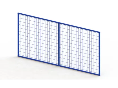 gaasachterwand,v. palletstelling,HxB 1100x2225mm,v. traversen L 2225mm