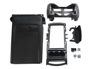Schoonmaakkar Afvalverzamelaar Slim Jim Rim Caddy Kit 87 Liter Zwart - 2