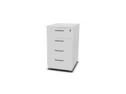 Staand Ladeblok Hxbxd 720x430x600mm 4 Laden Bl-wit