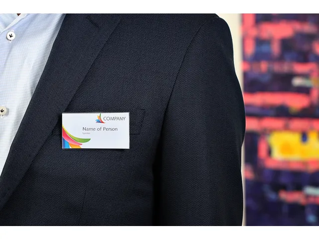 Badge Europel met speld 75x40mm