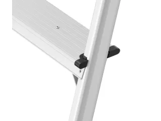 vouwtrapje bordes H 400mm 2x2treden HxBxD 400x490x490mm aluminium - 6