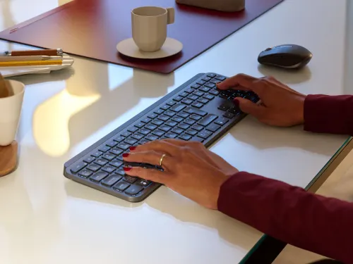 Logitech Mx Keys For Business toetsenbord Kantoor Qwerty Grafiet