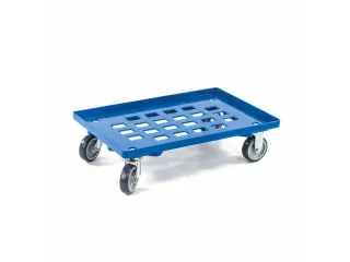 dolly,draagverm. 250kg,laadvl. LxB 615x415mm,platform doorbroken - 1