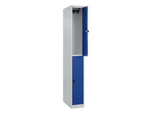 dubbeldekse locker,HxBxD 1850x250x500mm,1x2vak.,vak B 250mm