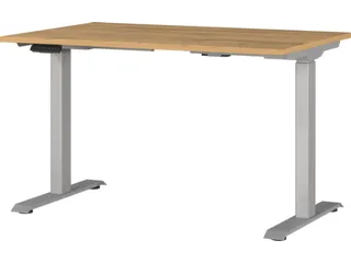Elektrisch ihv bureau,HxBxD 720-1200x1200x800mm,blad Grandson-eiken - 1