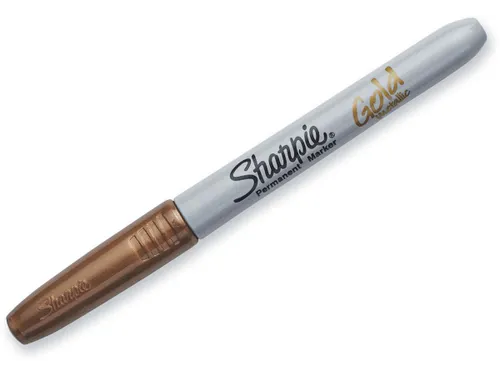 Permanente Marker Metallic, Fijne Punt, Goud