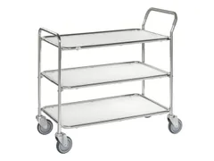 tafelwagen,draagverm. 225kg,3etage(s),laadvl. LxB 850x508mm