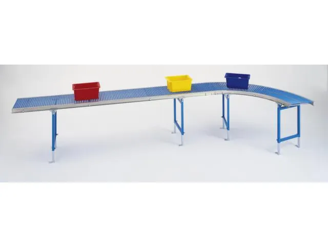 Stalen Rollenbaan Baan Bxl 0.4x2.0m Asafstand 50mm