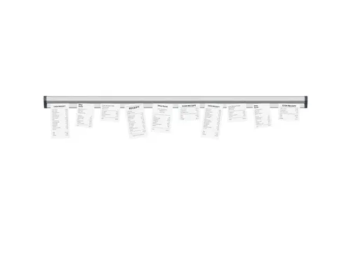 Fast note profiel Seco 1180mm zilver