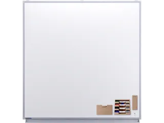 Professional Whiteboard 120x120cm - 1