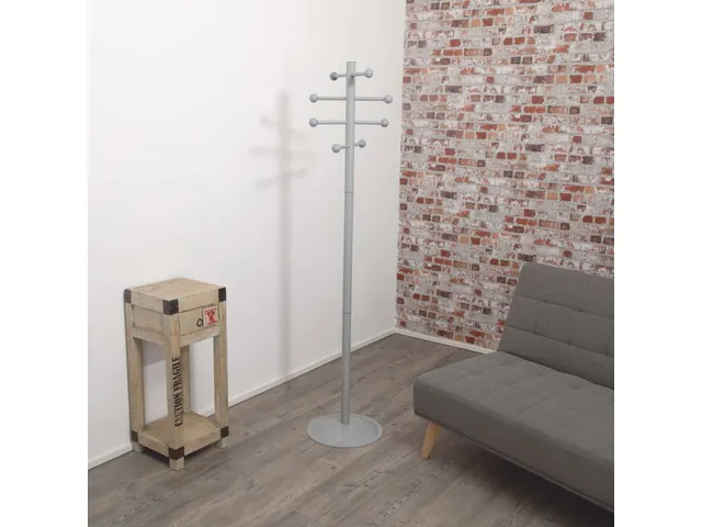 Staande kapstok MAULsaphir Lite 171cm 8 haken Grijs