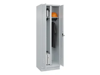 locker voor scheiding van kleding,HxBxD 1950x600x500mm,2vak - 3