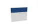 cache de banque d'accueil,p. table de bureau,Bl-blanc,BN6016-bleu