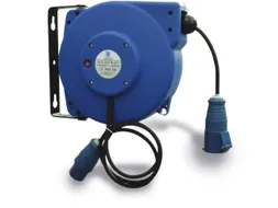 Kunststof Slanghaspel Schuko Kabel L 10m