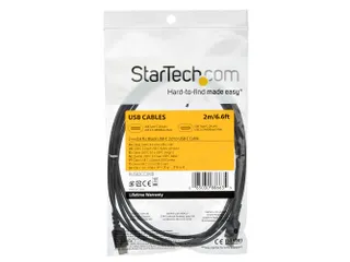USB-C kabel 2 Meter Zwart - 1