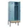 locker met bank,voor scheiding van kleding,HxBxD 2120x800x815mm,2vak