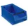 Zichtbak Grip 150x200x350mm Pp Met Draaggreep Blauw