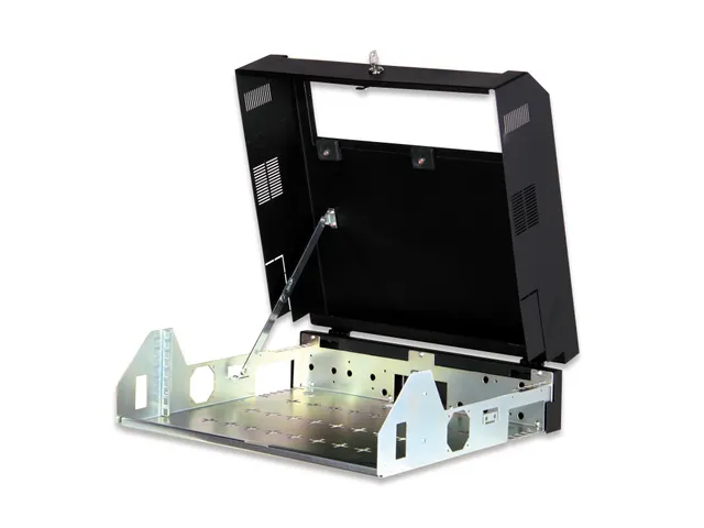 Digitus Soho Slim 2U/3U draaibaar netwerkkast Wand 16x53x48cm Zwart