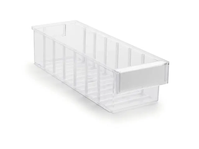 Transparante Assortimentsdoos Hxbxd 100x132x400mm Polystyreen