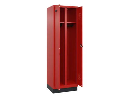 locker voor scheiding van kleding,HxBxD 1950x600x500mm,2vak