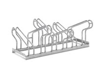Fiets-Beugelrek L 1050Mm 2X3Plaatsen Schroefbaar Dubbelzijdig Verzinkt