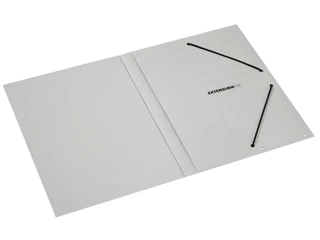 Dossiermap Jalema Extension met clip 310x220mm grijs