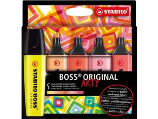 Boss Markeerstift Arty Assorti 5 stuks Warm - 1