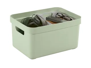 Sigma Home opbergbox 13L groen - 35x24,6x18,3cm - 4