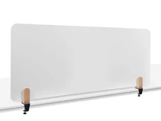 Bureauscherm Elements whiteboard 60x160cm klemmen - 1