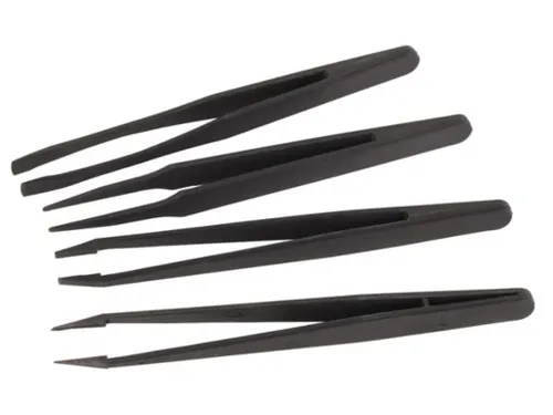 Set Van 4 Niet-Geleidende Pincetten