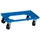 Bakonderwagen 250kg Laadvloer 600x400mm Kunststof Wielen Blauw