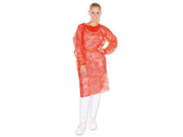 Hygostar 27755 Gown maat L Rood doos à 100 stuks