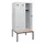 locker met bank,HxBxD 1950x900x815mm,3vak,vak B 300mm,cilinderslot
