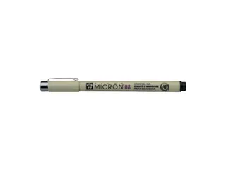 Fineliner Sakura pigma micron 08 zwart 0.5mm - 7