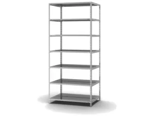 dossierstelling,grondveld,HxBxD 2200x1000x600mm,vaklast 90kg - 2