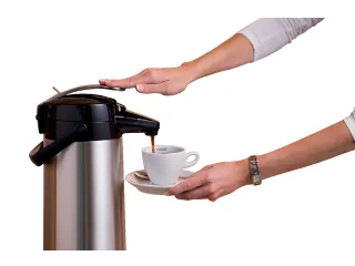 Thermoskan Bravilor Airpot 2.2 liter dubbelwandig RVS - 3