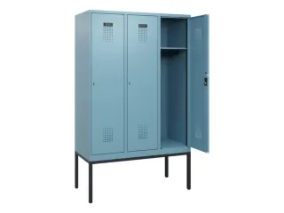 schoollocker,HxBxD 1950x1200x500mm,3vak,vak B 400mm,cil.-slot - 1