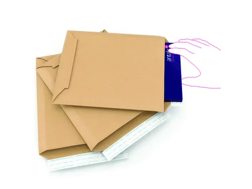 Enveloppen Golfkarton 270x390mm Bruin 100 Stuks